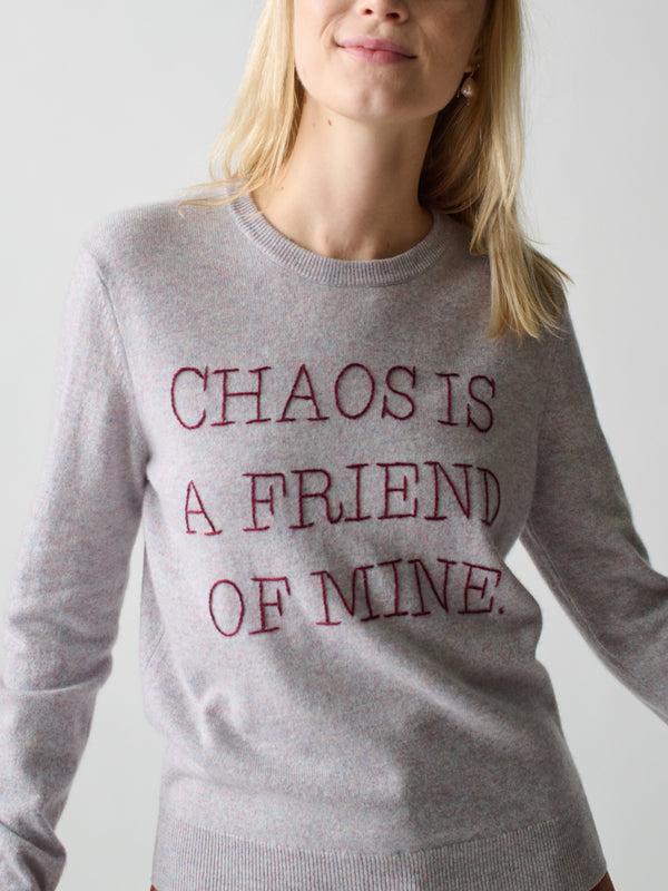 franca Chaos is a Friend of Mine Crewneck