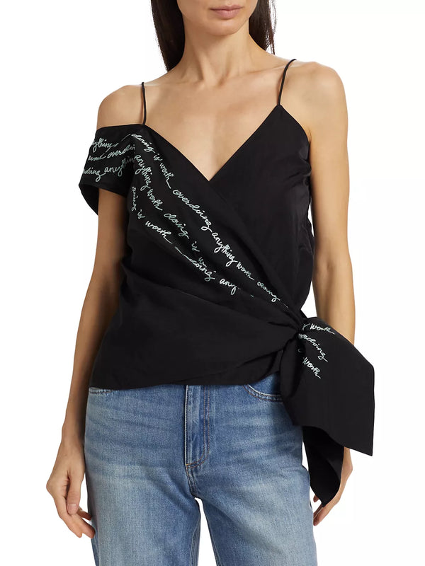 Franca Donna Wrap Top
