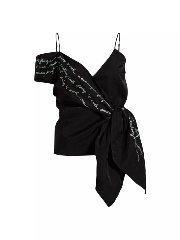 Franca Donna Wrap Top