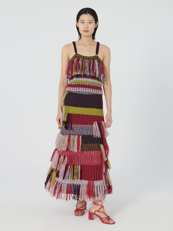 Franca Goldie Fringe Top