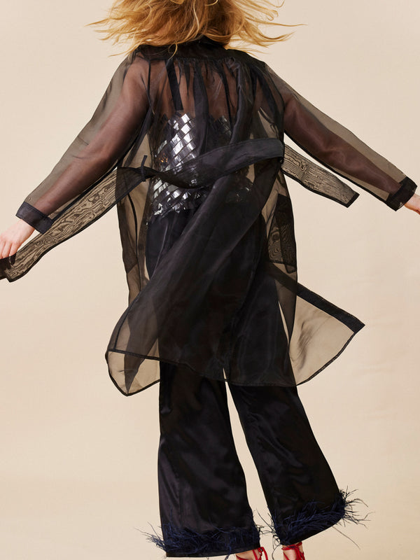 Franca Hamilton Sheer Trench