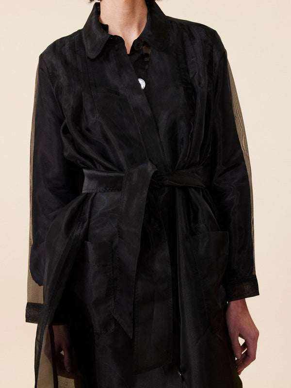 Franca Hamilton Sheer Trench