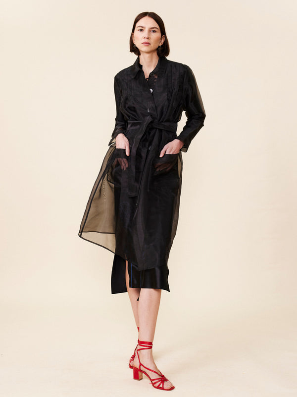 franca Hamilton Sheer Trench