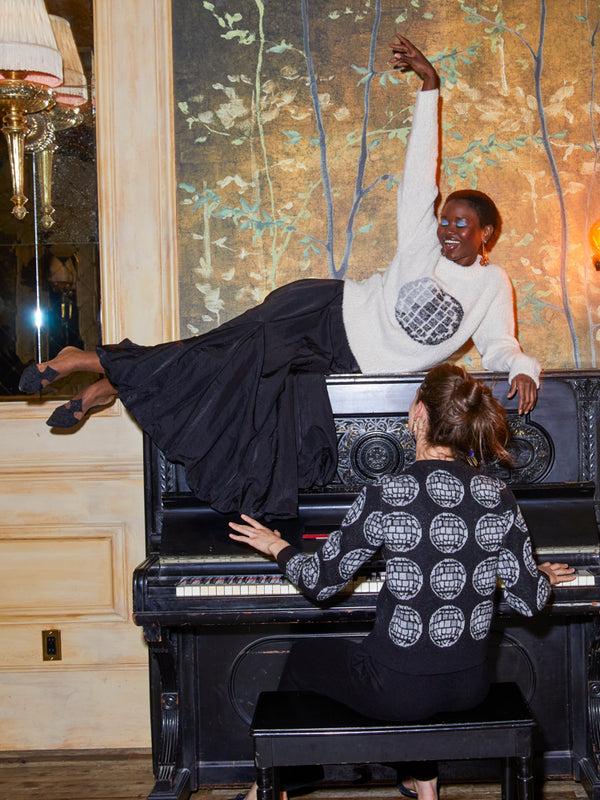 Franca Hand Knit Disco Crew