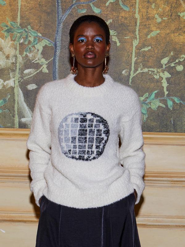 franca Hand Knit Disco Crew