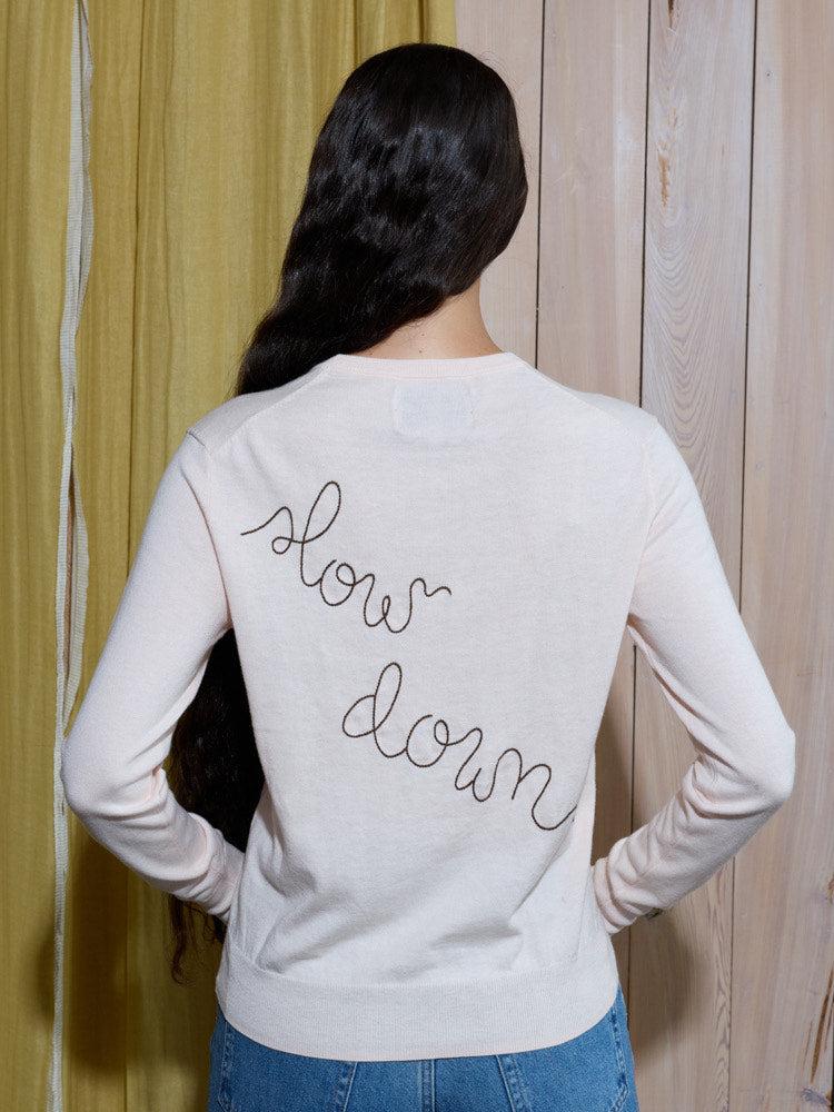 franca Hurry Up/Slow Down Crewneck