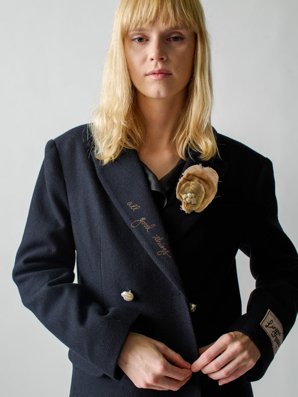 franca Jackie Double Breasted Blazer