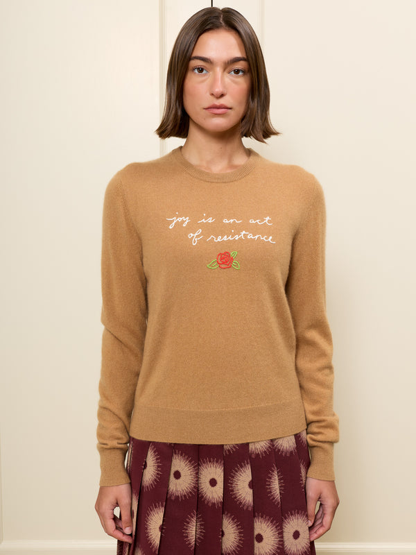 Franca Joy Is An Act Of Resistance Crewneck