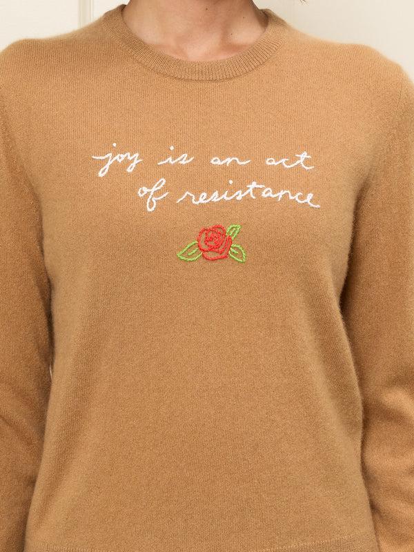 franca Joy is an Act of Resistance Crewneck