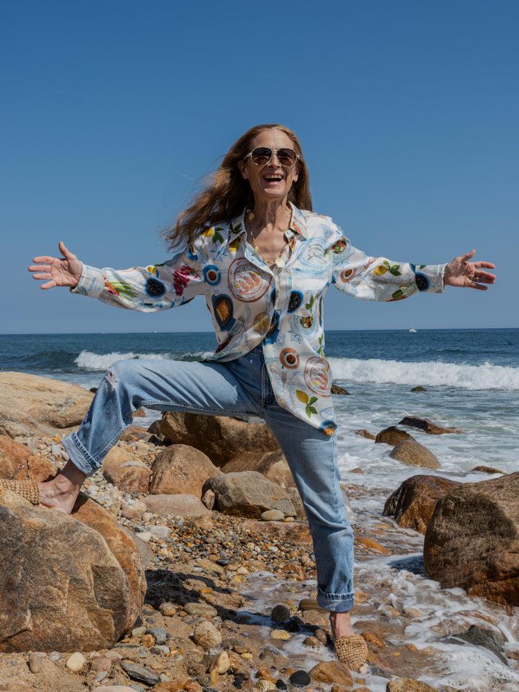 Franca Lampi Button Down