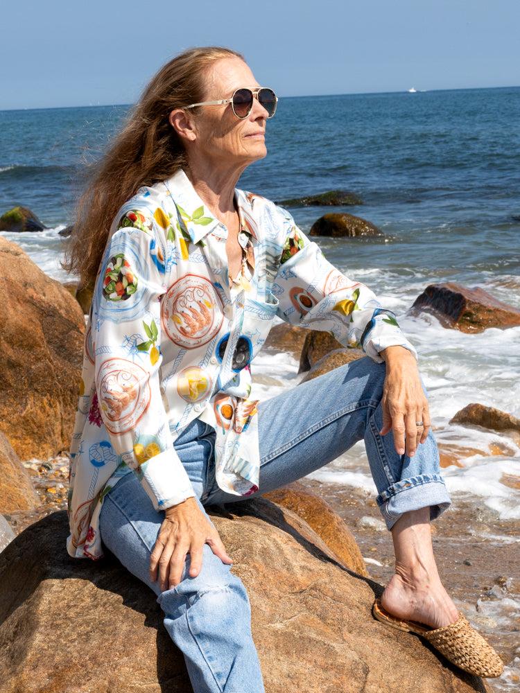 Franca Lampi Button Down