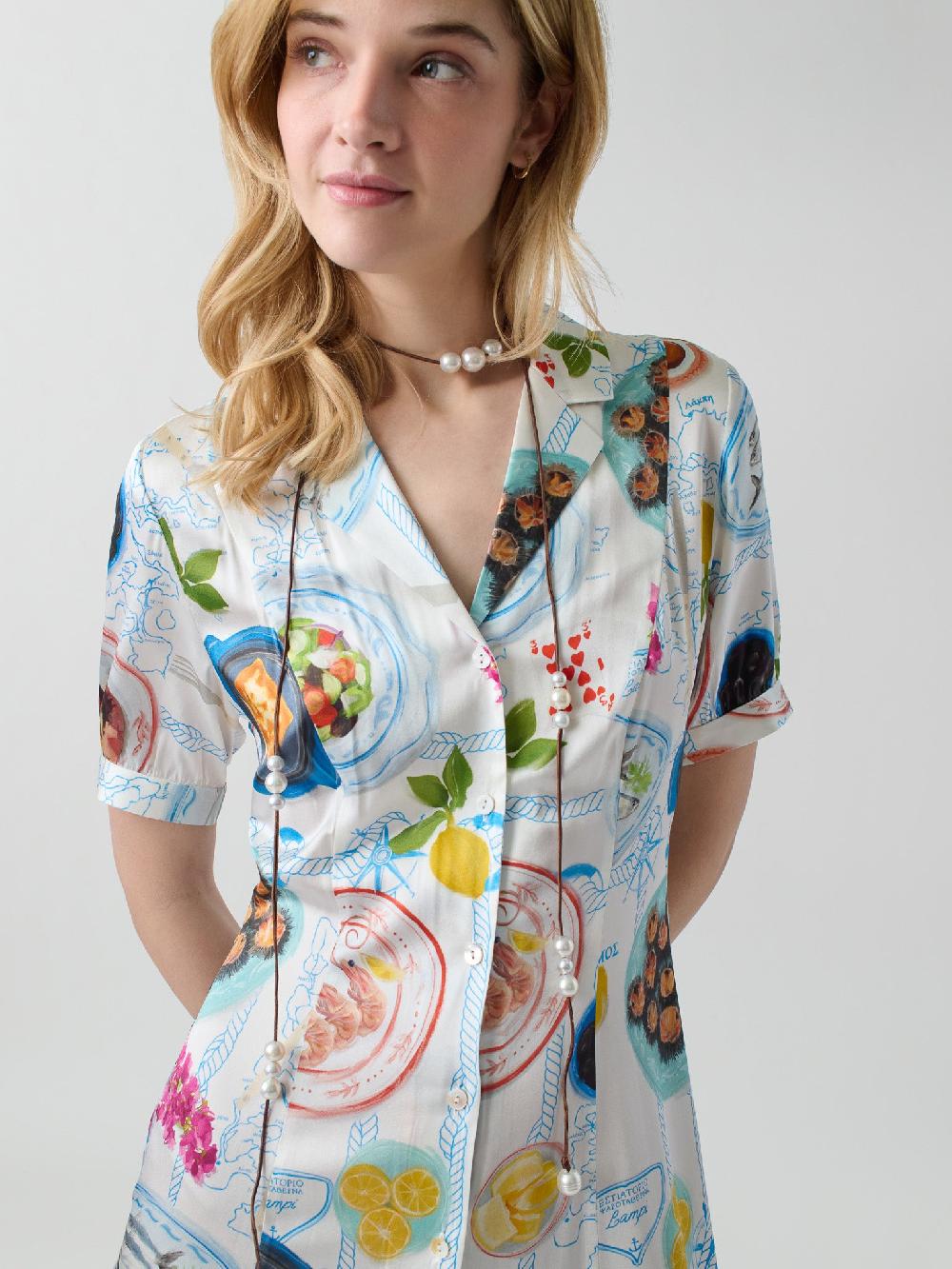Franca Lampi Button Down Dress