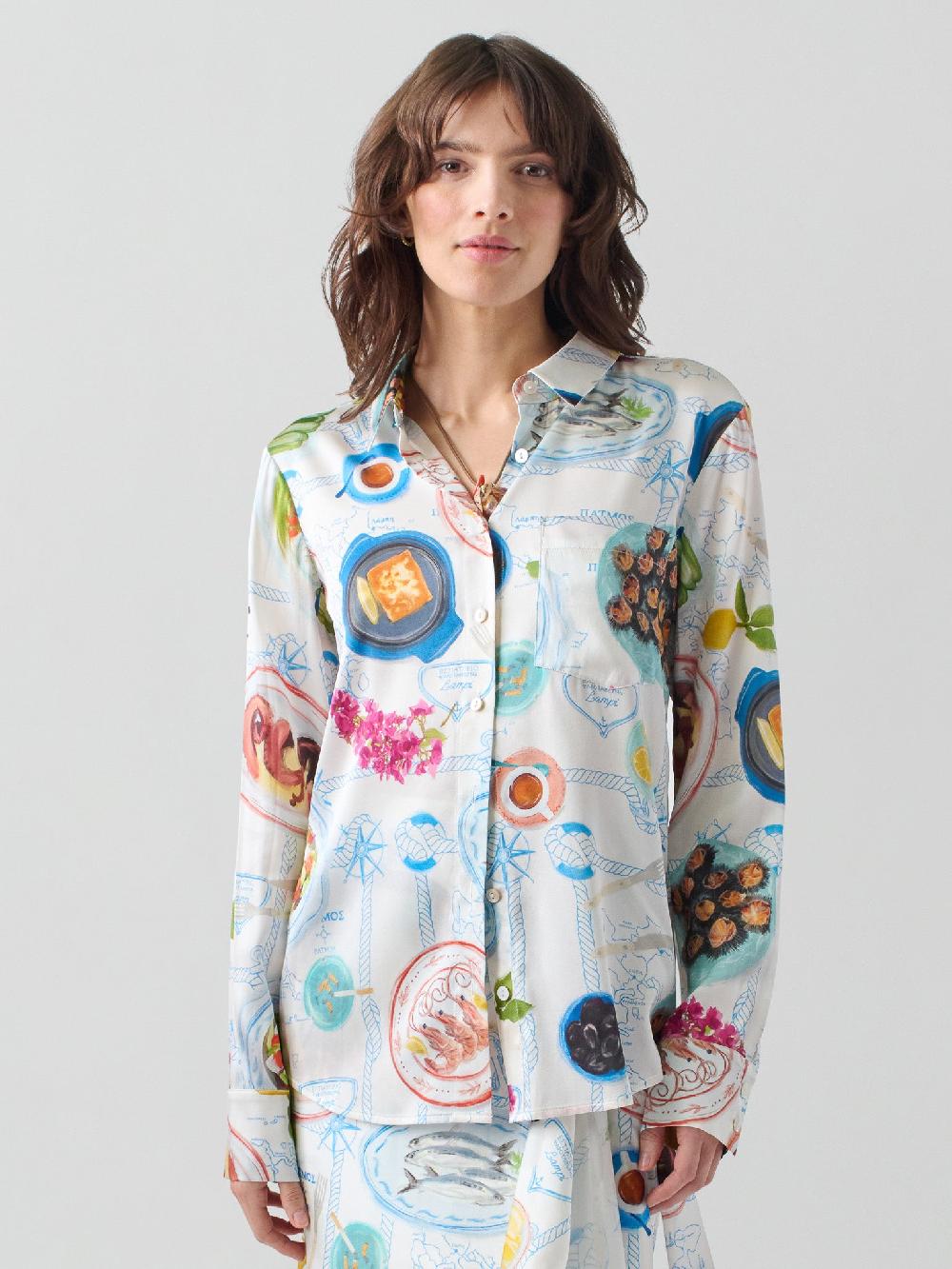 franca Lampi Button Down