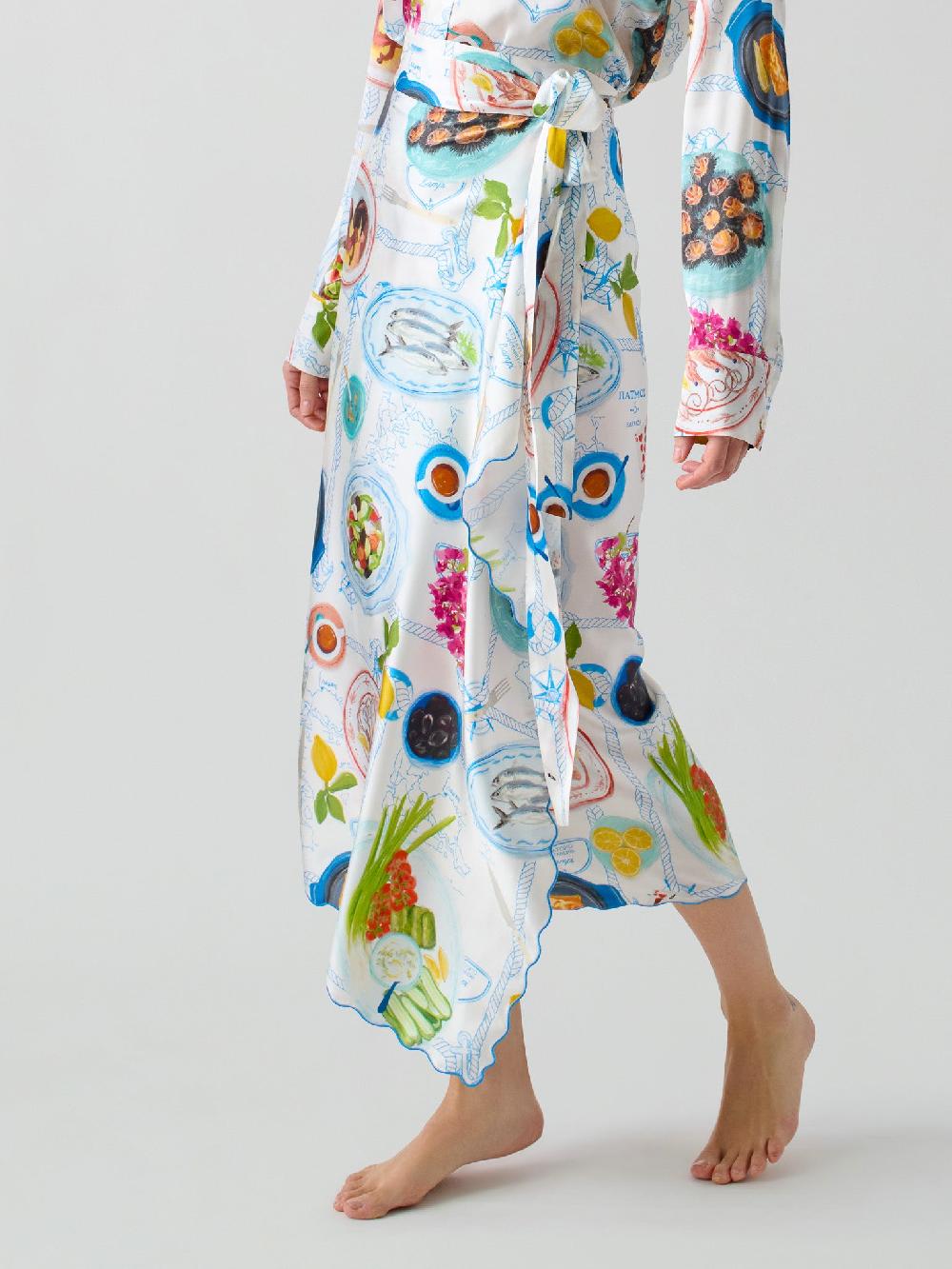 franca Lampi Wrap Skirt