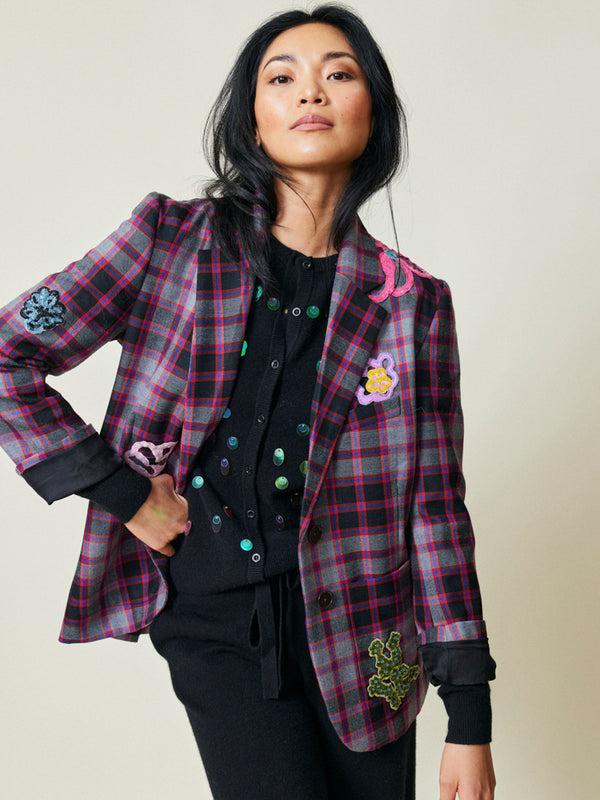 Franca MacPherson Tartan Blazer