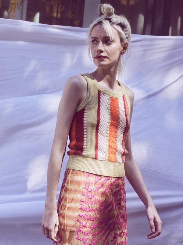 Franca Merrill Striped Tank