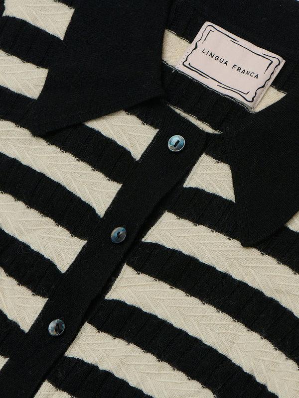 Franca Morrissey Textured Stripe Dress