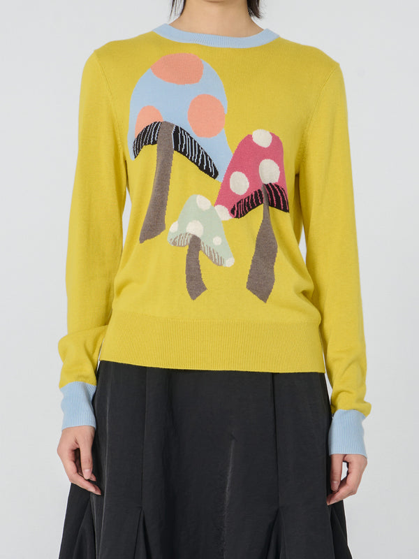 Franca Mushroom Crewneck