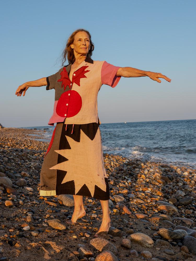 Franca Patmos Patch Skirt