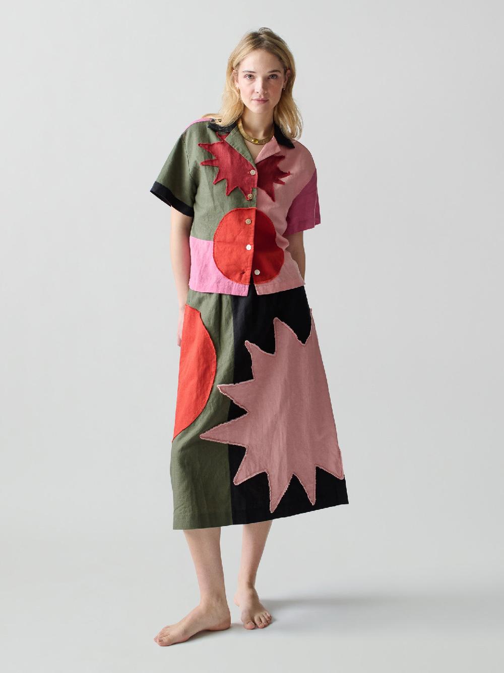 Franca Patmos Patch Skirt