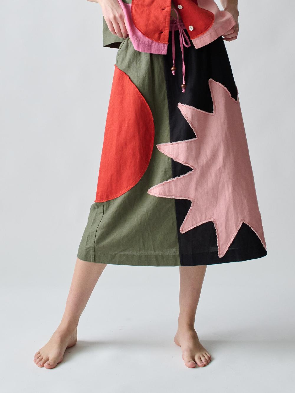 franca Patmos Patch Skirt