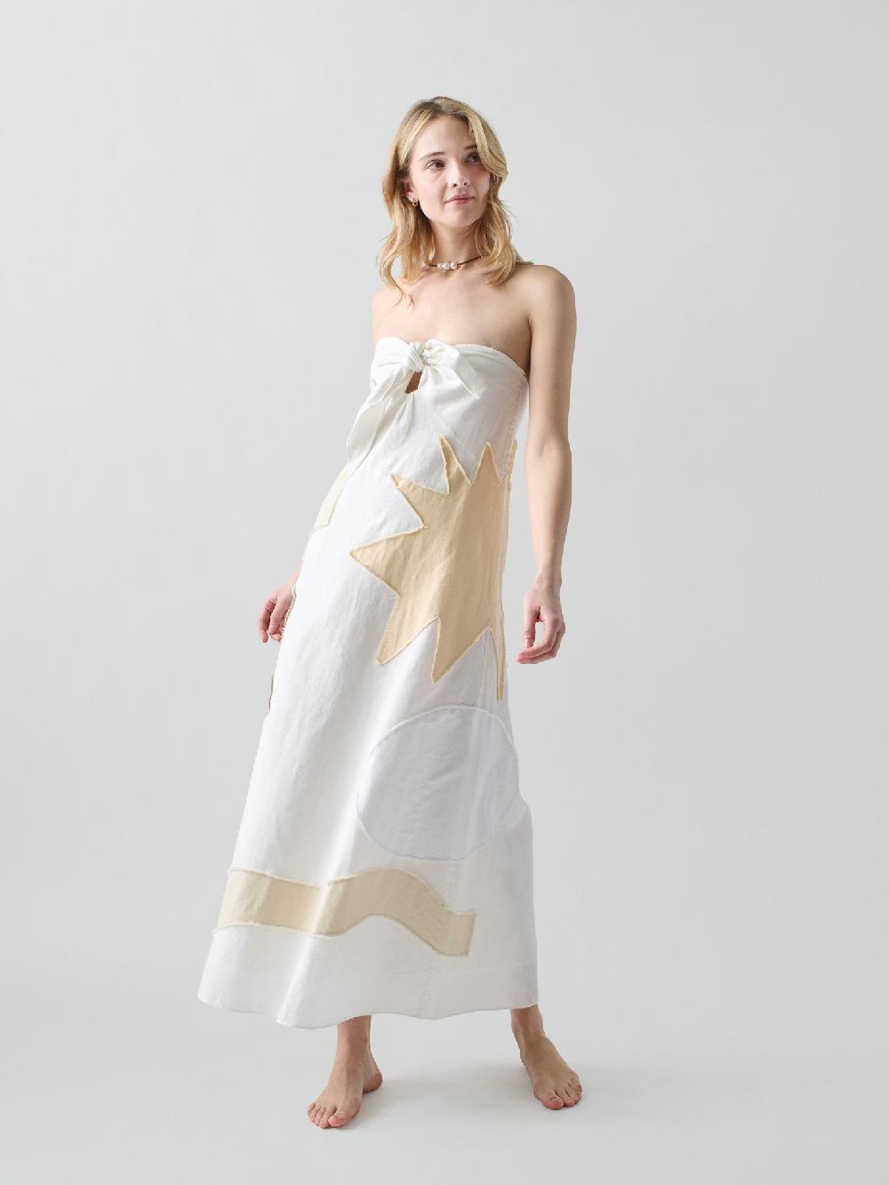 Franca Patmos Tie Dress