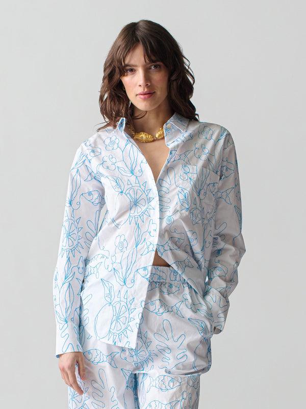 franca Petra Button Down