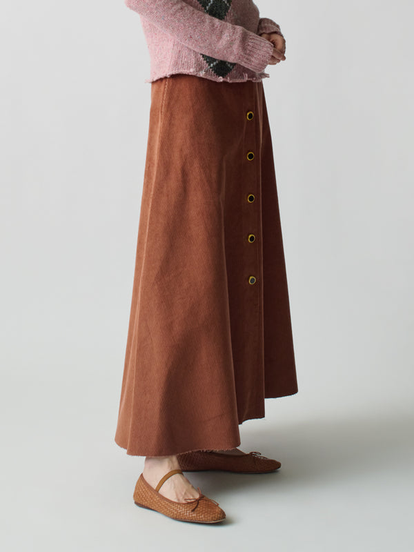 Franca Radziwill Corduroy Skirt