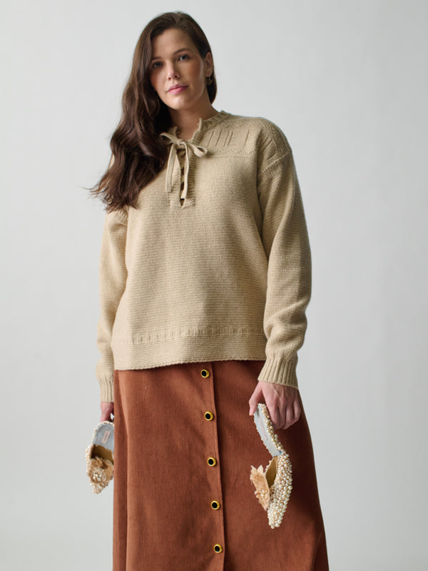 Franca The End Guernsey Pullover