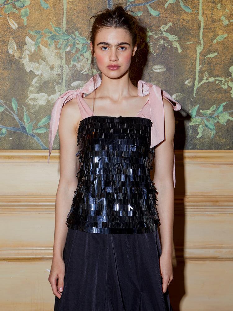 franca Tina Sequin Top