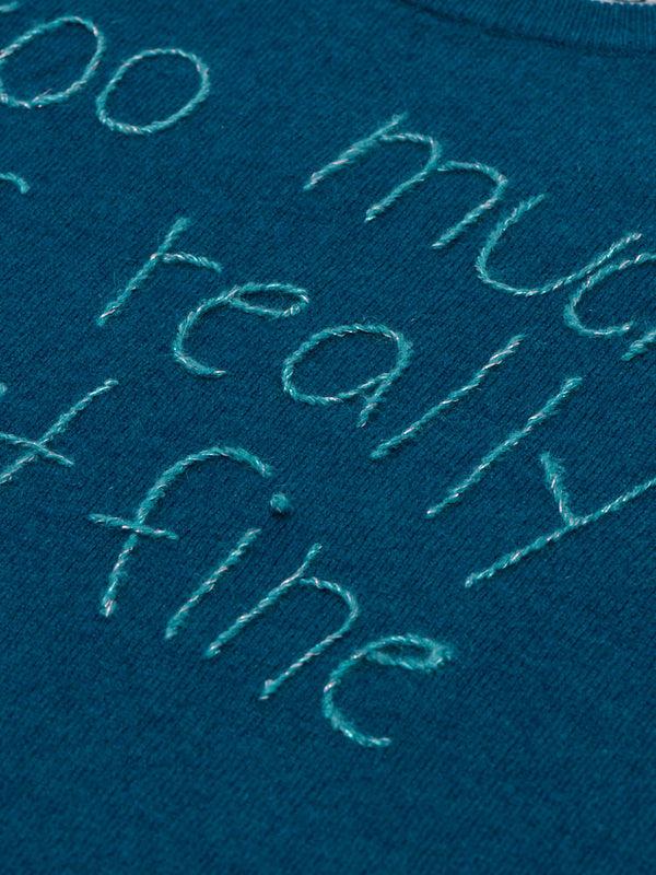 Franca Too Much Is Really Just Fine Crewneck