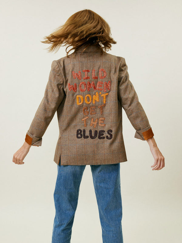 franca Wild Women Blazer Tan