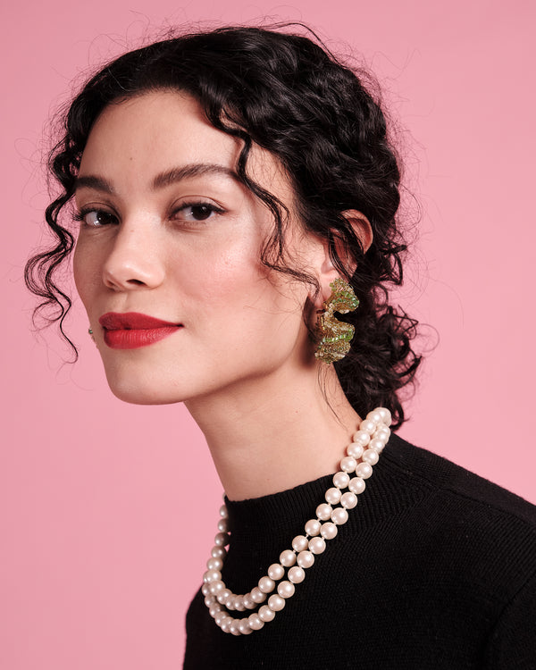 Frances Valentine Double Strand Perfect Pearl Necklace