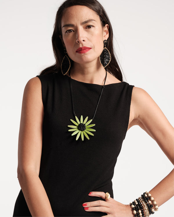 Frances Valentine Amaya Flower Necklace