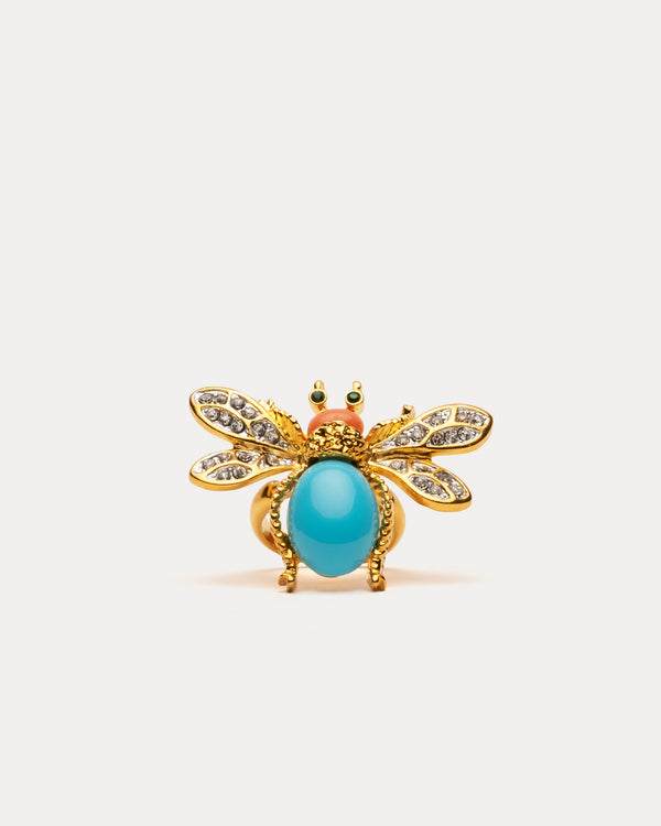 frances valentine Bee Ring Blue