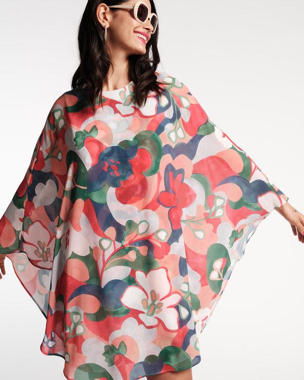 Frances Valentine Bree Chiffon Mini Dress