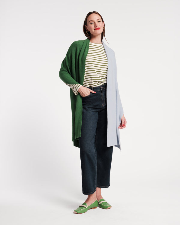 Frances Valentine Colorblock Blanket Scarf