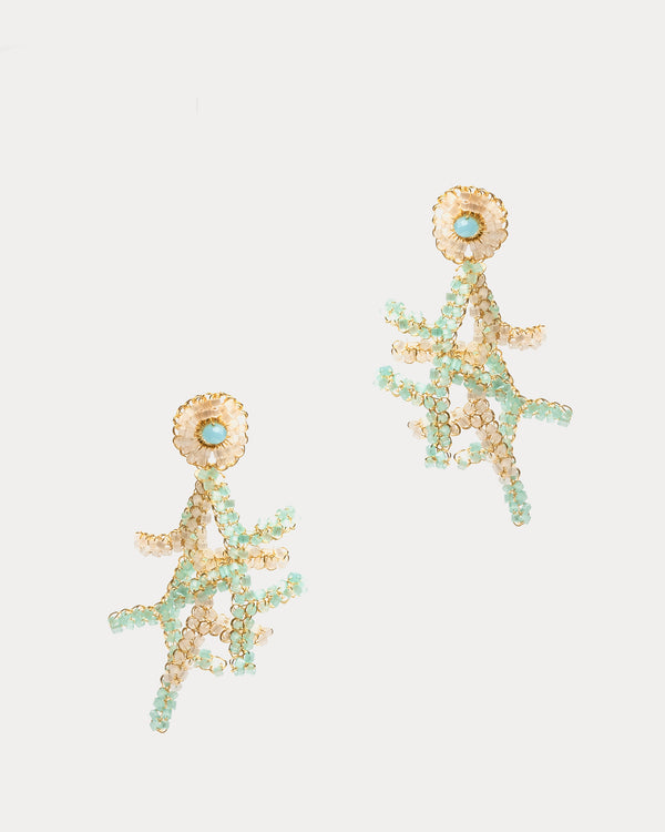 frances valentine Coral Drop Earring