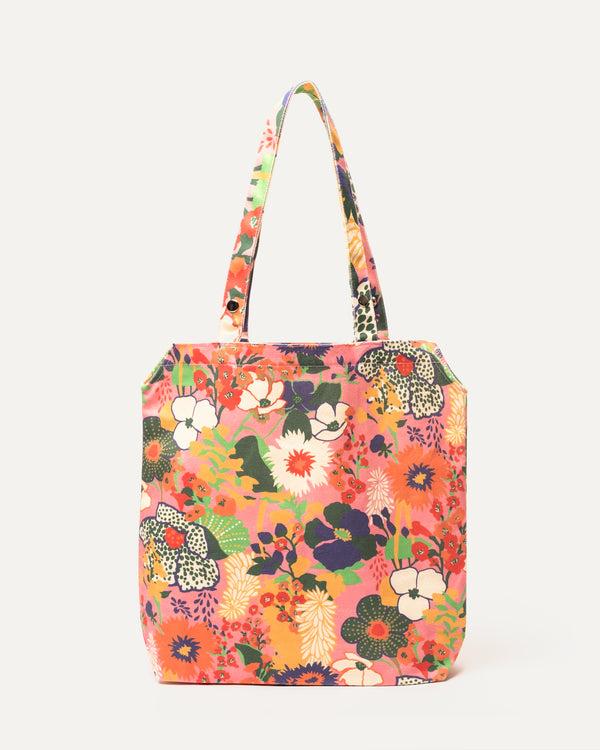 frances valentine Easy Canvas Tote Botanical Bash