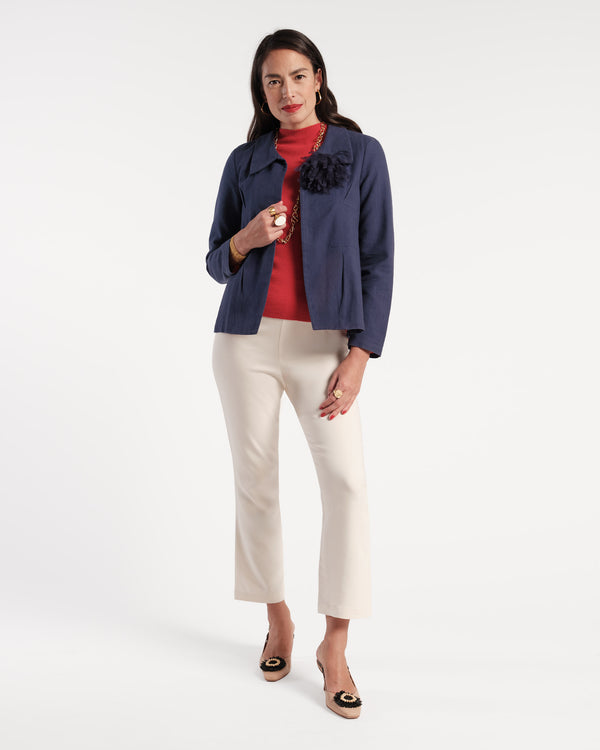 Frances Valentine Elle Linen Blazer