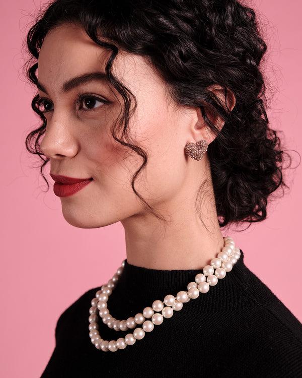 Frances Valentine Esen Earrings Pink