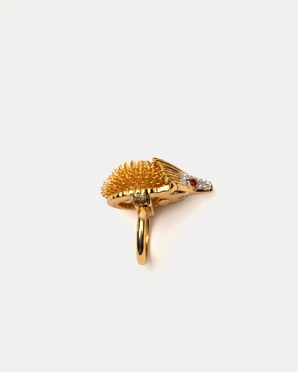 Frances Valentine Hedgehog Ring