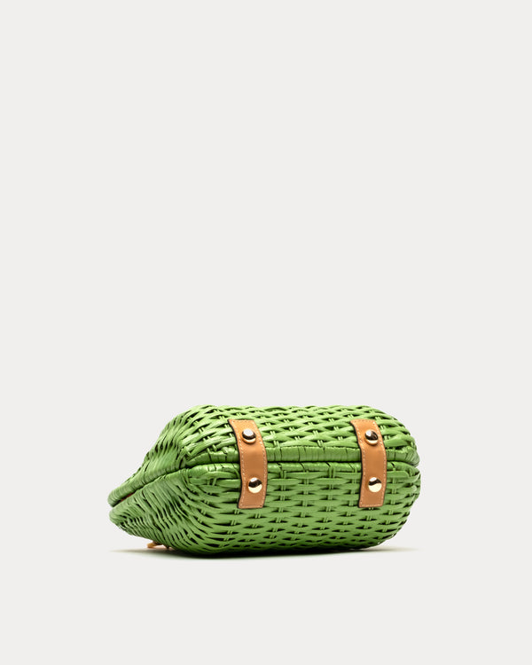 Frances Valentine Hen Wicker Basket