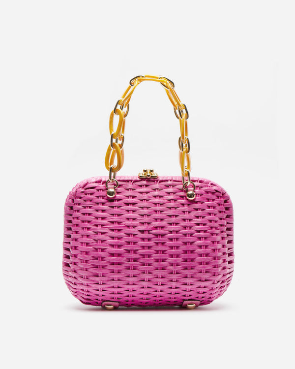 Frances Valentine Hen Wicker Basket