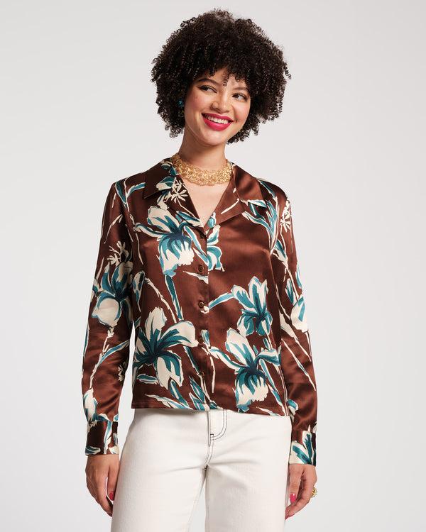 frances valentine Katherine Silk Blouse