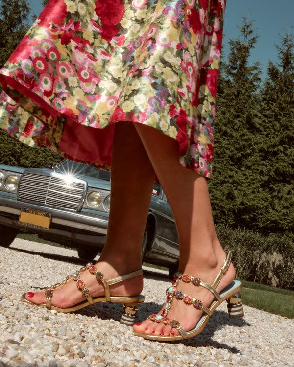 Frances Valentine Kiki Gem Heel