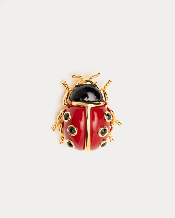 frances valentine Ladybug Brooch
