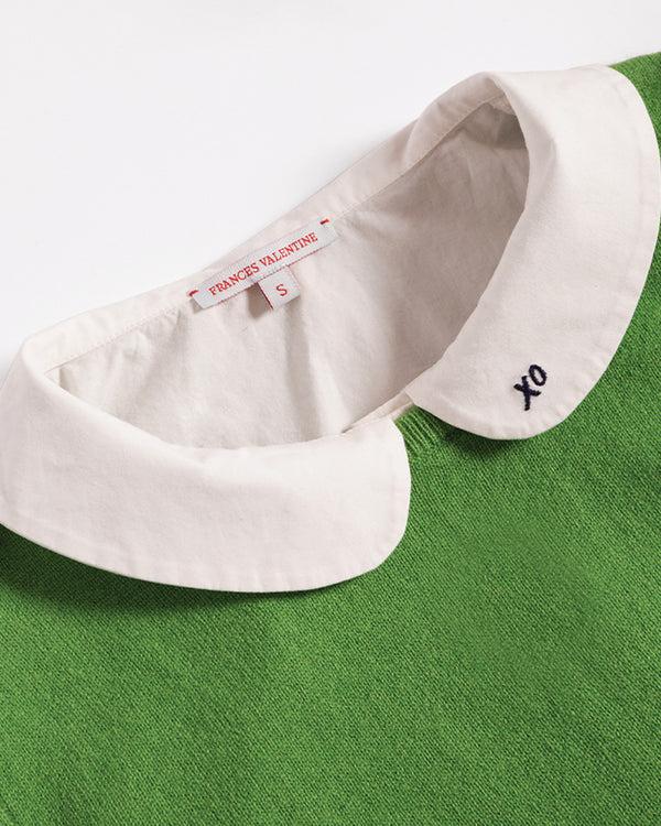 Frances Valentine Louise Collar Cotton Shell