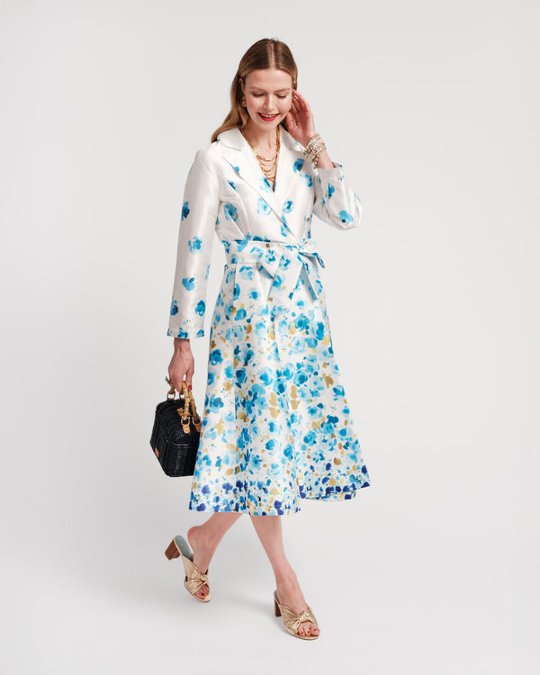 frances valentine Lucille Wrap Dress