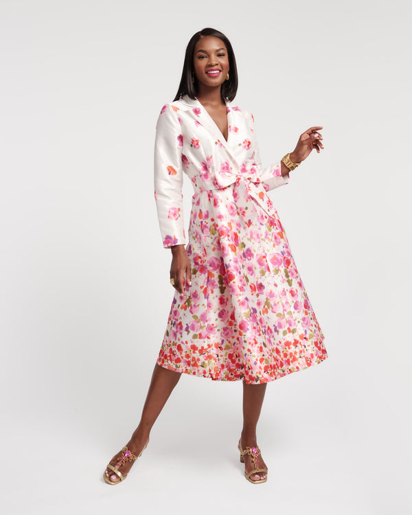frances valentine Lucille Wrap Dress